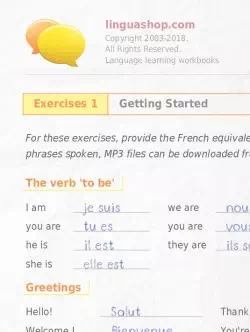 PDF Workbook in French