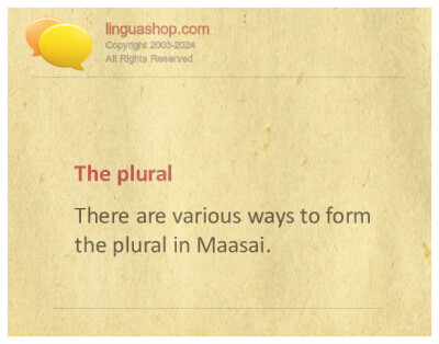 Maasai grammar for download